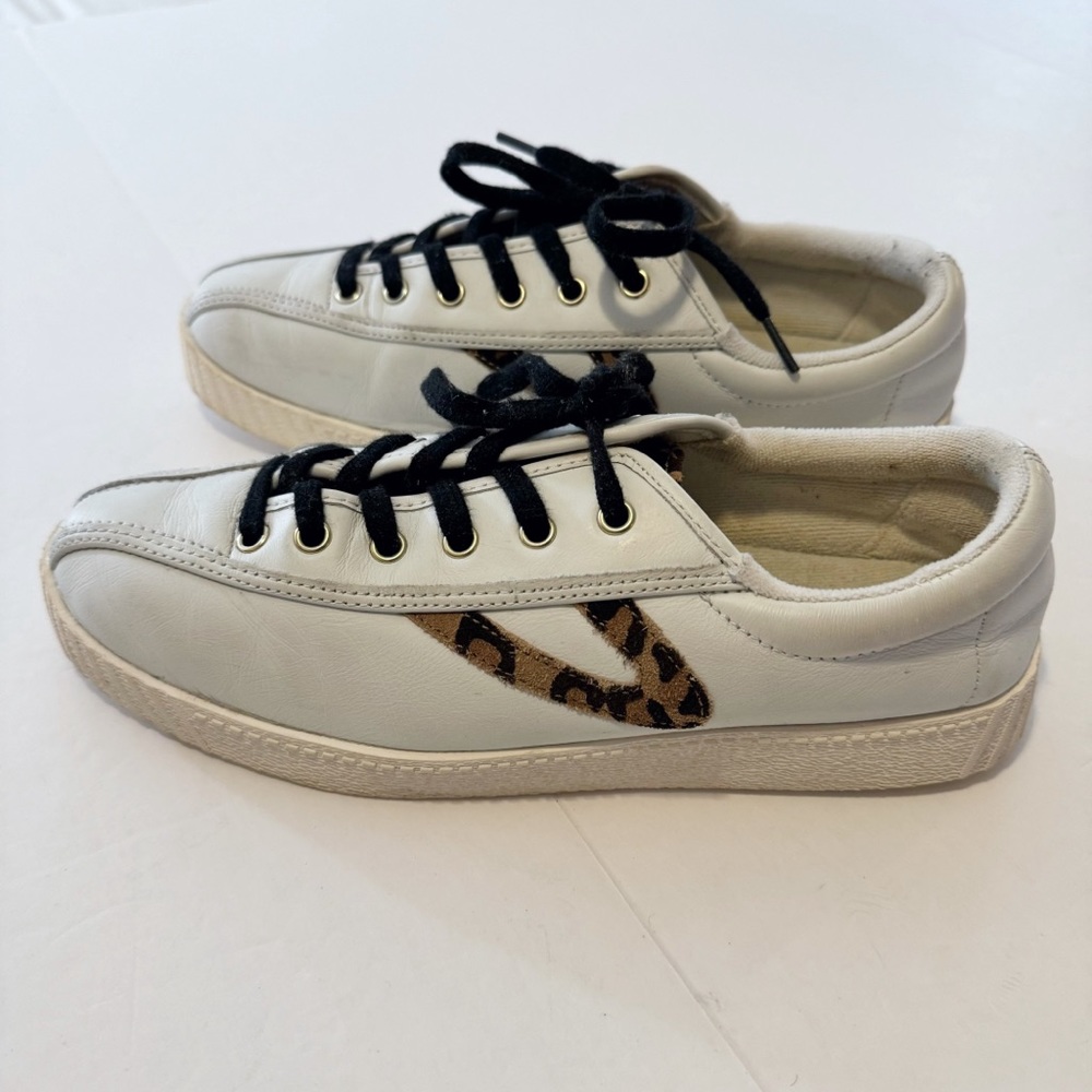 Tretorn Nylite Plus Leather Sneakers - Picture 2 of 7